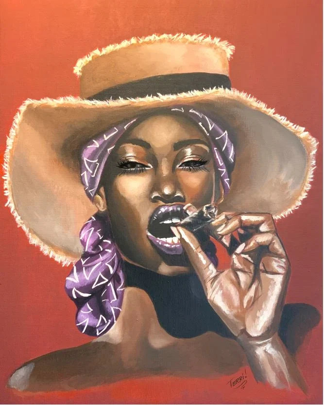 Brims, Scarves and Bare Shoulders