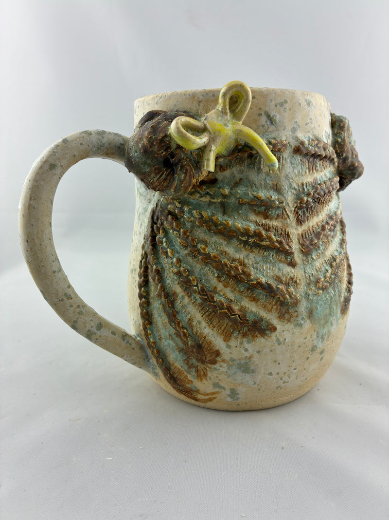 BBB stoneware cup