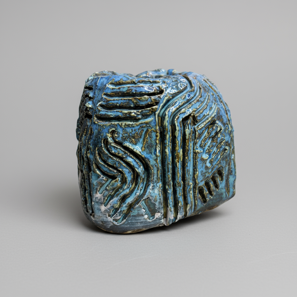 Small Adinkra vessel