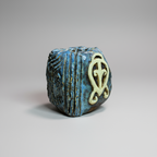 Small Adinkra vessel