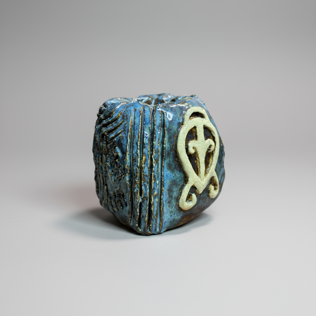 Small Adinkra vessel