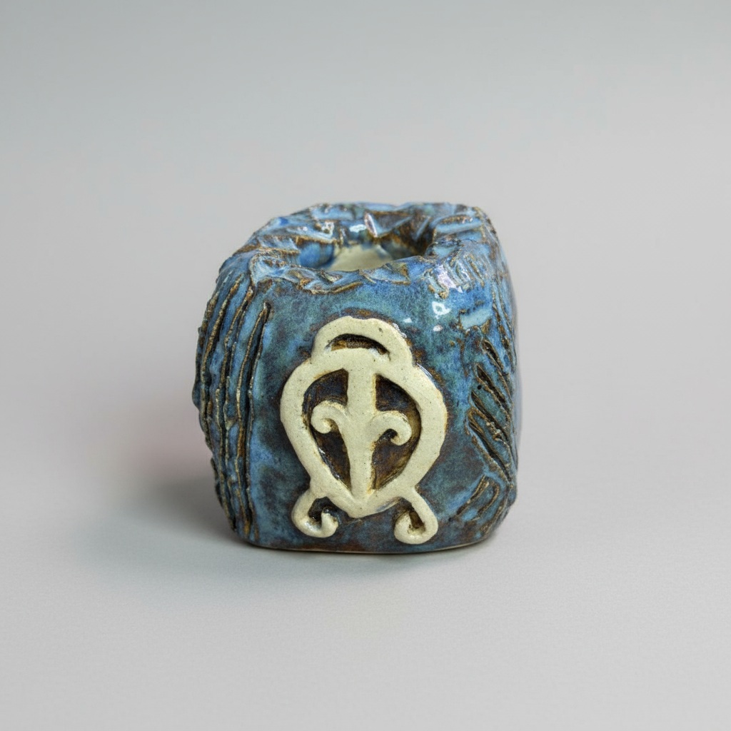 Small Adinkra vessel