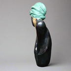 DEMURE - Midsized stoneware sculpture