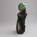 DEMURE - Midsized stoneware sculpture