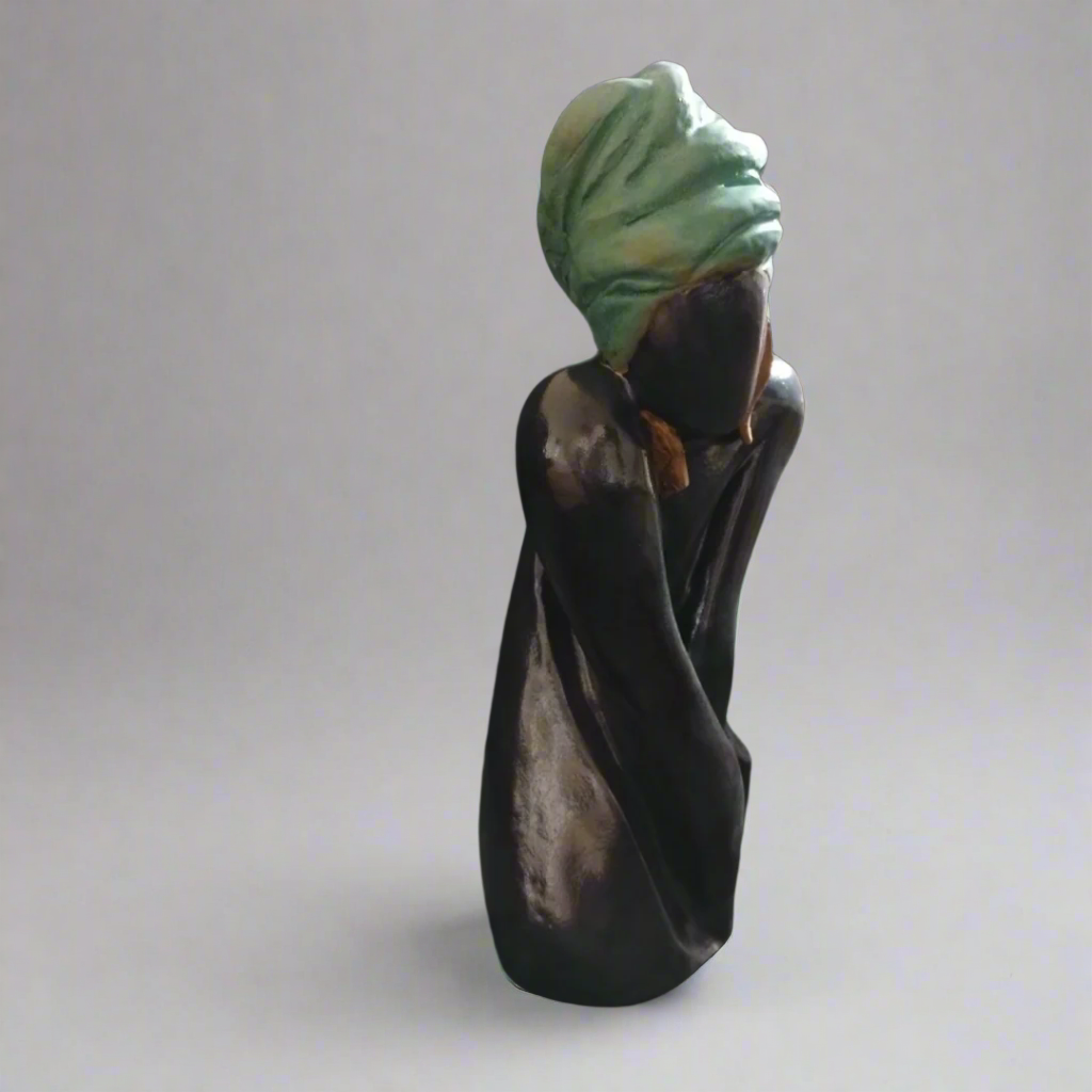 DEMURE - Midsized stoneware sculpture
