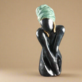 DEMURE - Midsized stoneware sculpture