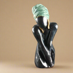 DEMURE - Midsized stoneware sculpture