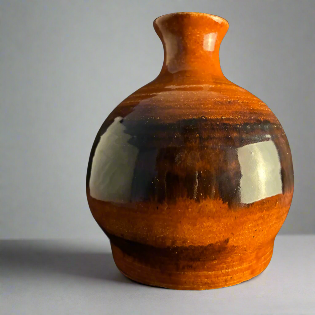 Chocolatey Ceramic Stoneware vase