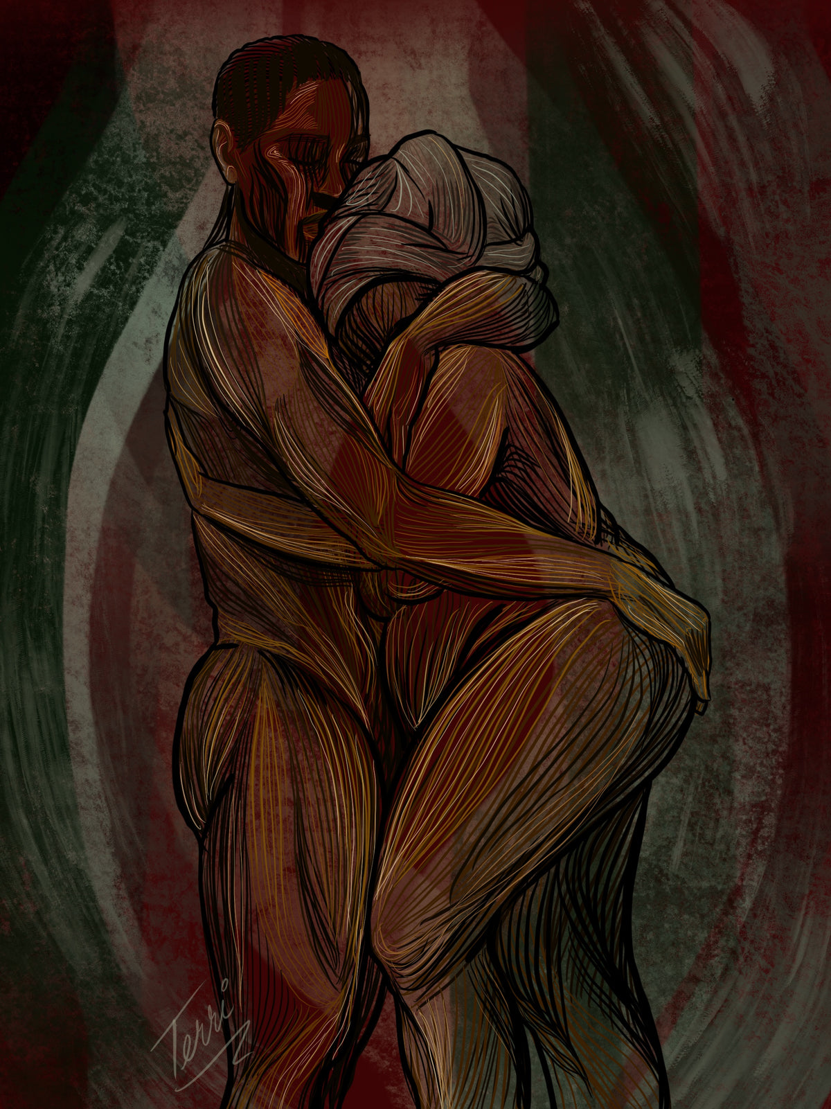 Comforted