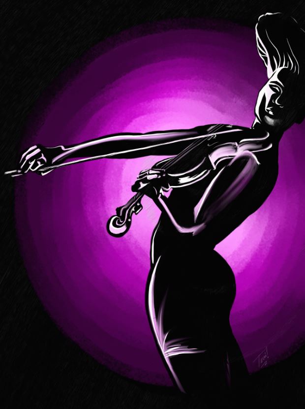 Strings in Purple