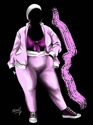 Silhouette Swag Pink