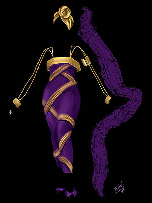 Silhouette Swag Purple
